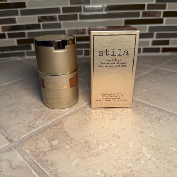 Stila Stay All Day Foundation & Concealer in Espresso NEW - Picture 1 of 2